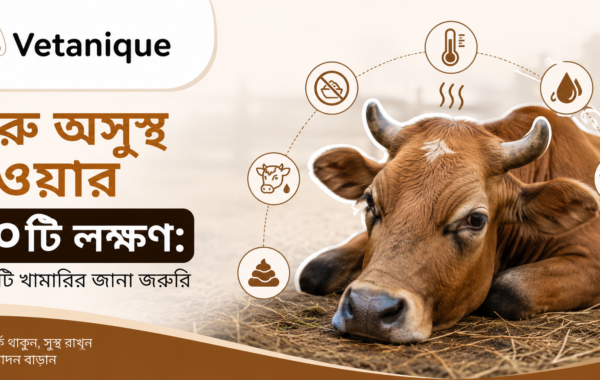গরু অসুস্থ হওয়ার ১০টি লক্ষণ: প্রতিটি খামারির জানা জরুরি